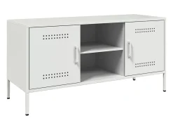 Móvel De Tv* Móvel de TV 100,5x39x50,5 cm aço PT825914 Branco