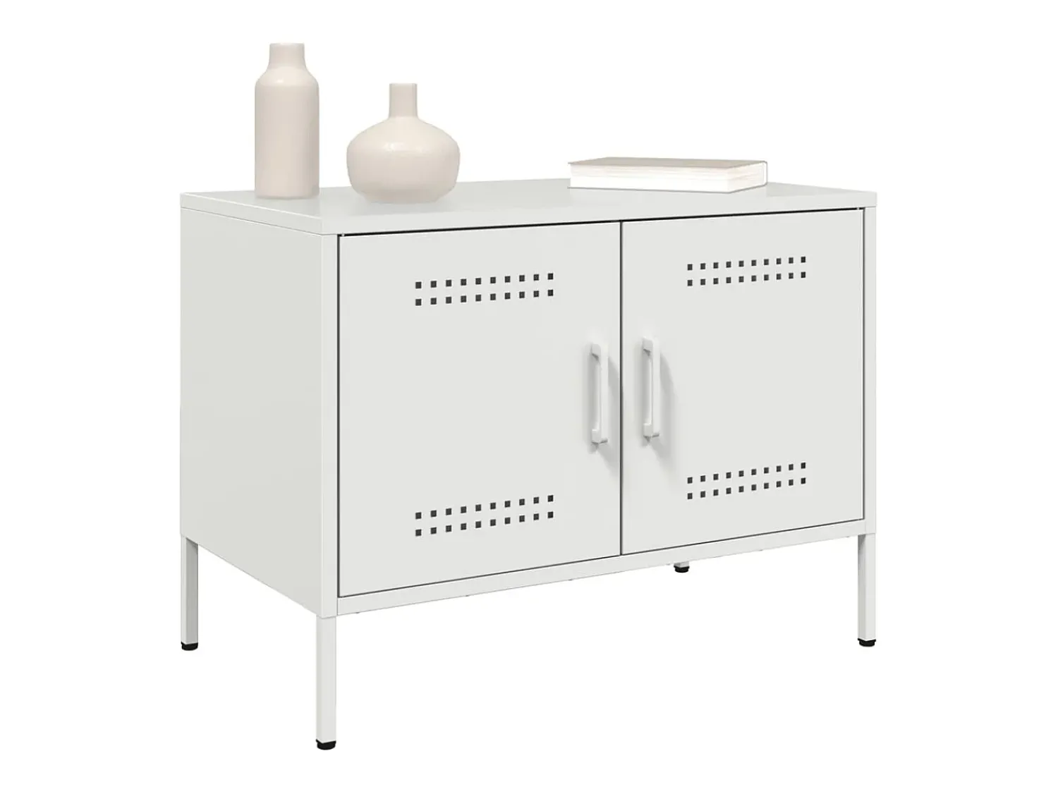 Móvel De Tv| Móvel de TV 68x39x50,5 cm aço PT528776 Branco