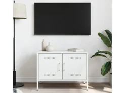Móvel De Tv| Móvel de TV 68x39x50,5 cm aço PT528776 Branco