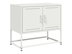 Online vidaxl Móvel de TV 68,5x39x60,5 cm aço Branco