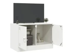 Outlet Móvel de TV 67x39x44 cm aço PT196803 Branco