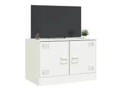 Outlet Móvel de TV 67x39x44 cm aço PT196803 Branco