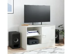 Móvel De Tv| Móvel de TV 67x39x44 cm aço PT118458 Branco