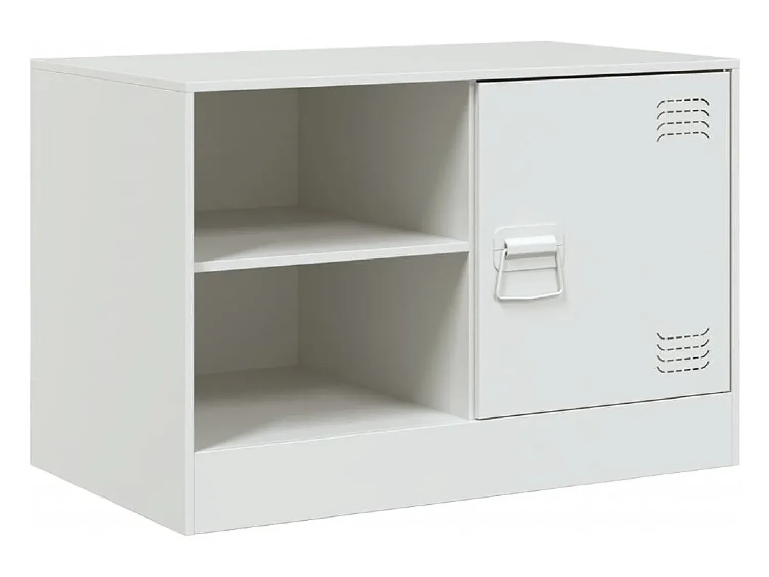 Móvel De Tv| Móvel de TV 67x39x44 cm aço PT118458 Branco
