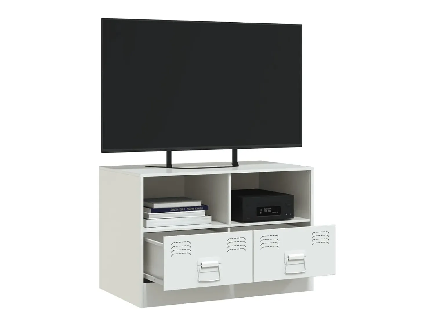 Móvel de TV 67x39x44 cm aço PT123940^ Móvel De Tv