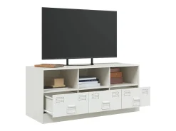 Móvel De Tv| Móvel de TV 99x39x44 cm aço PT127882 Branco