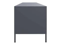 Móvel De Tv|vidaxl Móvel de TV 202x39x43,5 cm aço laminado a frio antracite Cinza antracite