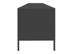 Discount vidaxl Móvel de TV 202x39x43,5 cm aço laminado a frio Preto