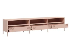 Discount vidaxl Móvel de TV 202x39x43,5 cm aço laminado a frio Rosa