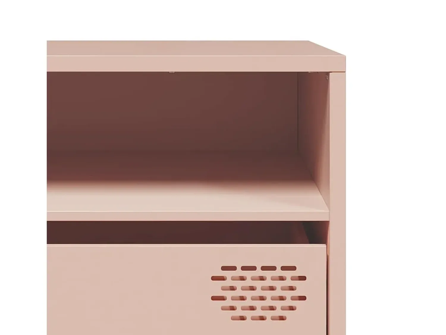 Discount vidaxl Móvel de TV 202x39x43,5 cm aço laminado a frio Rosa