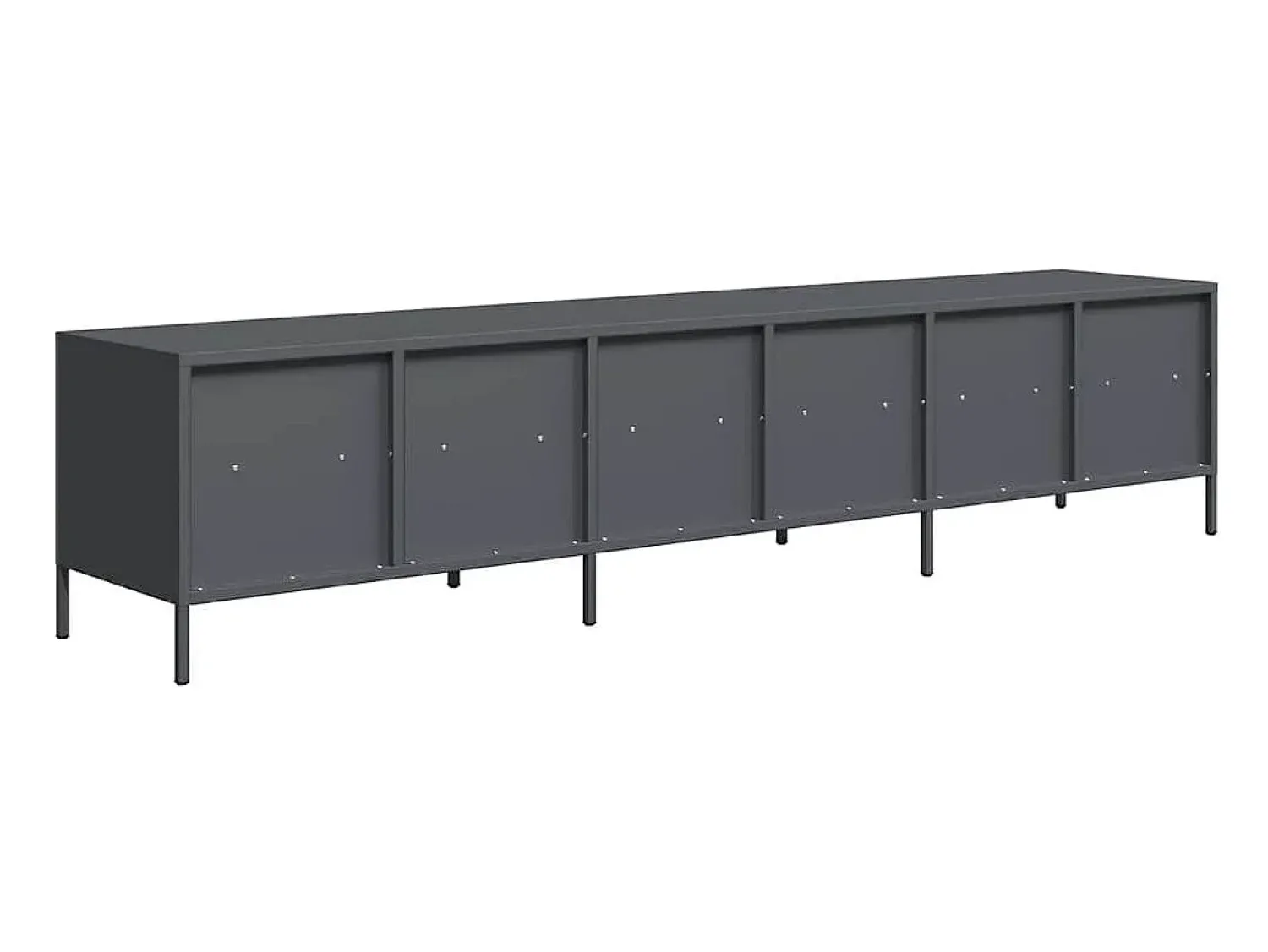 vidaxl Móvel de TV 202x39x43,5 cm aço laminado a frio antracite^ Móvel De Tv