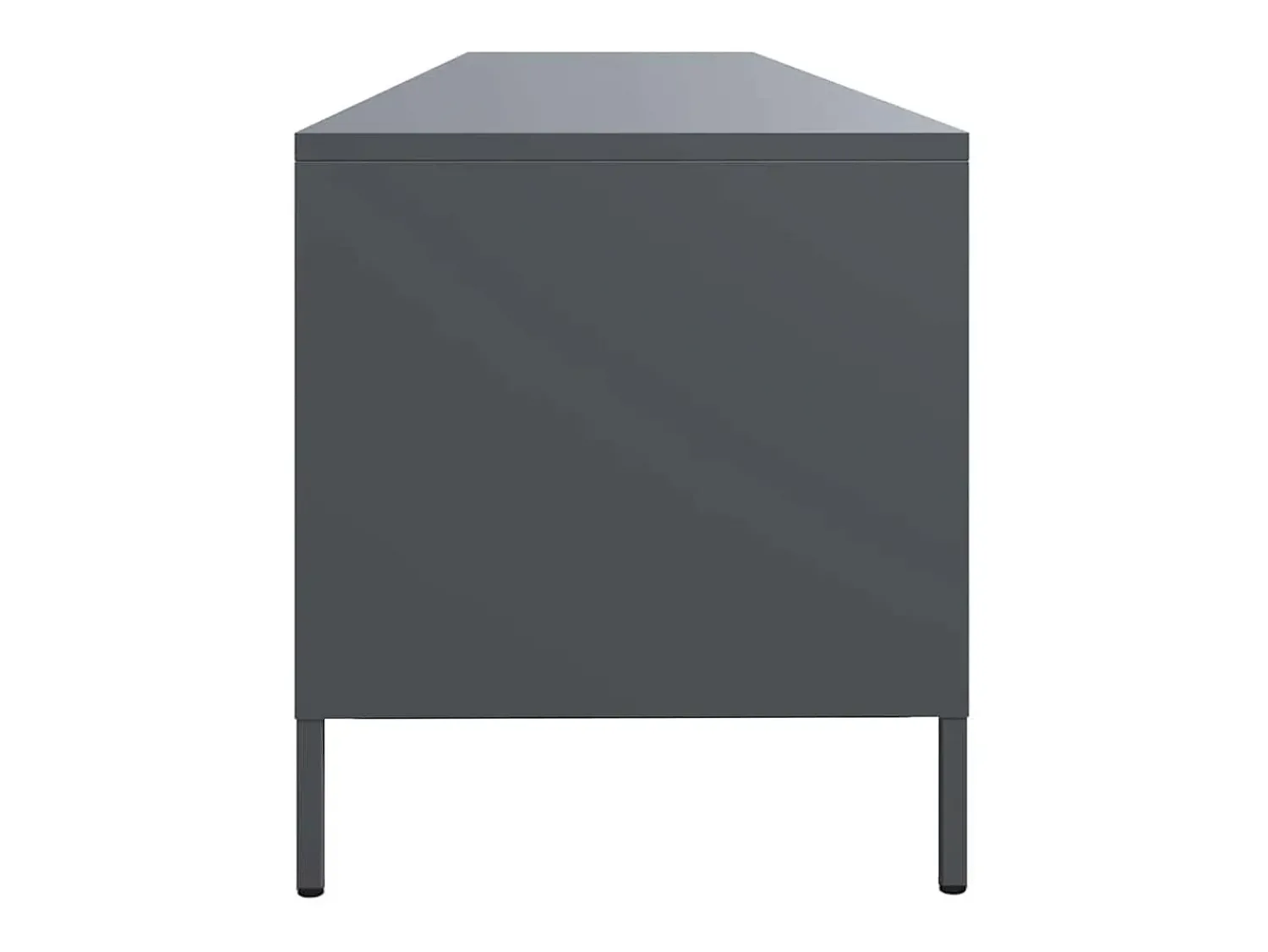 vidaxl Móvel de TV 202x39x43,5 cm aço laminado a frio antracite^ Móvel De Tv