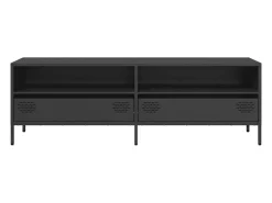 Sale vidaxl Móvel de TV 135x39x43,5 cm aço laminado a frio Preto