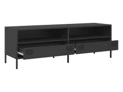 Sale vidaxl Móvel de TV 135x39x43,5 cm aço laminado a frio Preto
