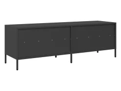 Sale vidaxl Móvel de TV 135x39x43,5 cm aço laminado a frio Preto