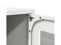 Móvel De Tv|vidaxl Móvel de TV 68x39x60,5 cm aço laminado a frio Branco
