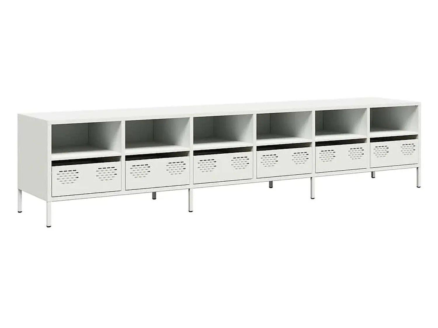 vidaxl Móvel de TV 202x39x43,5 cm aço laminado a frio^ Móvel De Tv