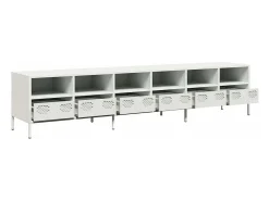 vidaxl Móvel de TV 202x39x43,5 cm aço laminado a frio^ Móvel De Tv