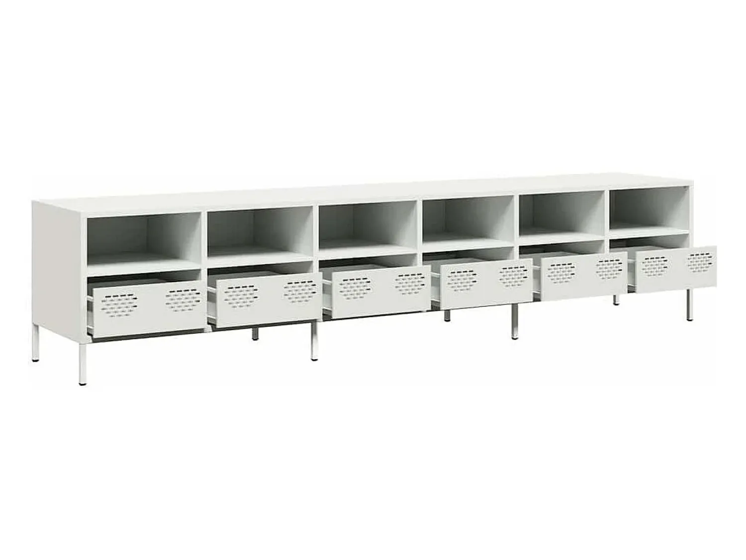 vidaxl Móvel de TV 202x39x43,5 cm aço laminado a frio^ Móvel De Tv