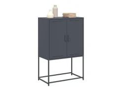 Móvel De Tv|vidaxl Móvel de TV 68x39x60,5 cm aço Preto