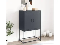 Hot Móvel de TV 68x39x60,5 cm aço PT596700 Preto