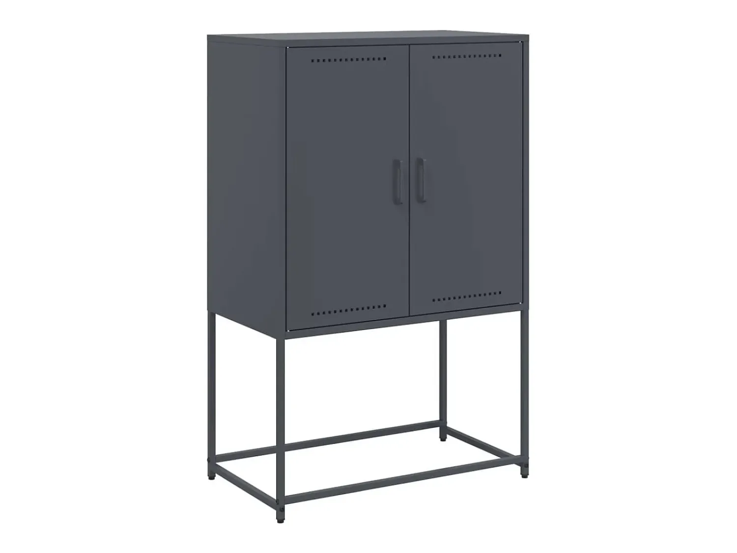 Hot Móvel de TV 68x39x60,5 cm aço PT596700 Preto