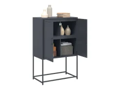 Hot Móvel de TV 68x39x60,5 cm aço PT596700 Preto