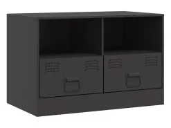 Móvel De Tv* Móvel de TV 67x39x44 cm aço PT689849 Preto