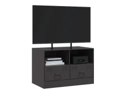 Móvel De Tv* Móvel de TV 67x39x44 cm aço PT689849 Preto