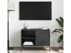 Móvel De Tv| Móvel de TV 68x39x50,5 cm aço PT349757 Preto
