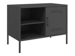 Móvel De Tv| Móvel de TV 68x39x50,5 cm aço PT349757 Preto