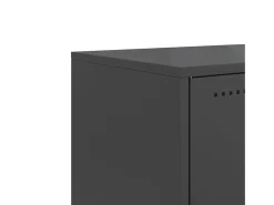 vidaxl Móvel de TV 100,5x39x43,5 cm aço^ Móvel De Tv