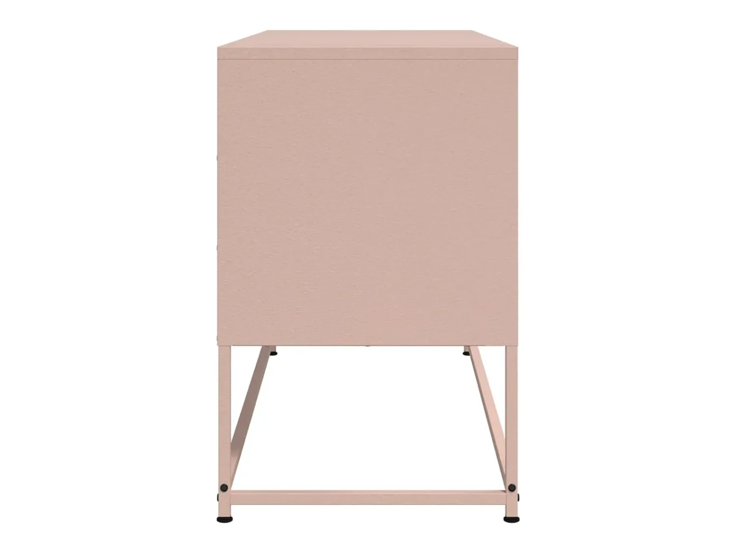 Móvel De Tv*vidaxl Móvel de TV 100,5x39x60,5 cm aço Rosa