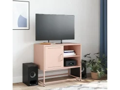Móvel de TV 68x39x60,5 cm aço PT988916^ Móvel De Tv