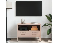 Móvel de TV 68x39x50,5 cm aço PT497327^ Móvel De Tv