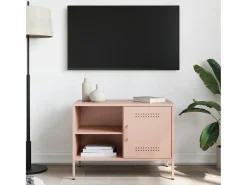Móvel De Tv* Móvel de TV 68x39x50,5 cm aço PT989364 Rosa
