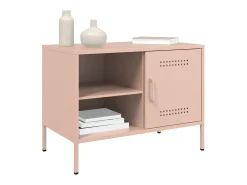 Móvel De Tv* Móvel de TV 68x39x50,5 cm aço PT989364 Rosa