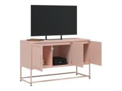 Móvel De Tv* Móvel de TV 100,5x39x60,5 cm aço PT587644 Rosa