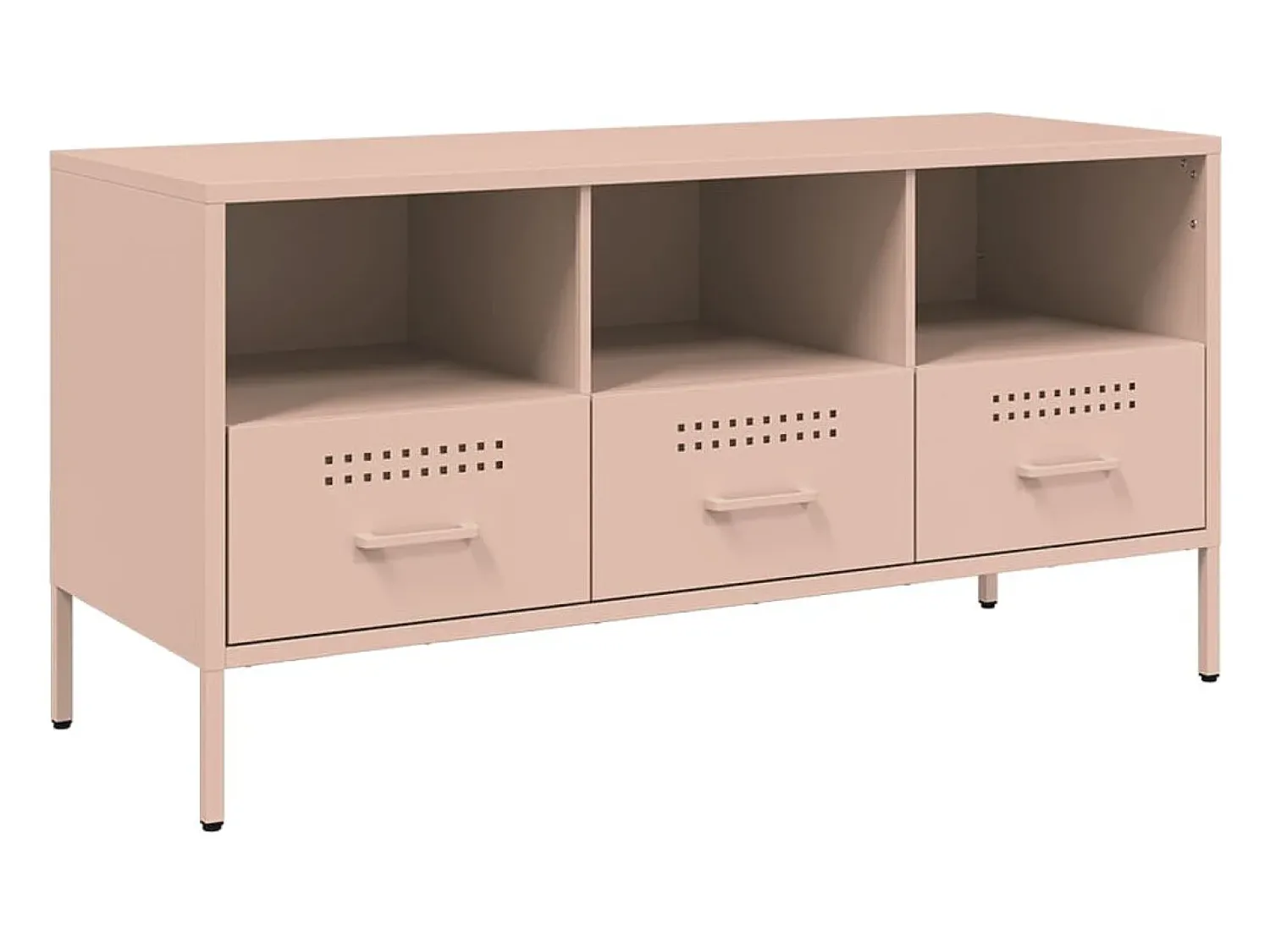 Móvel de TV 100,5x39x50,5 cm aço PT361345^ Móvel De Tv