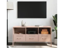 Móvel de TV 100,5x39x50,5 cm aço PT361345^ Móvel De Tv