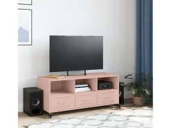 Sale Móvel de TV 100,5x39x43,5 cm aço PT293577 Rosa