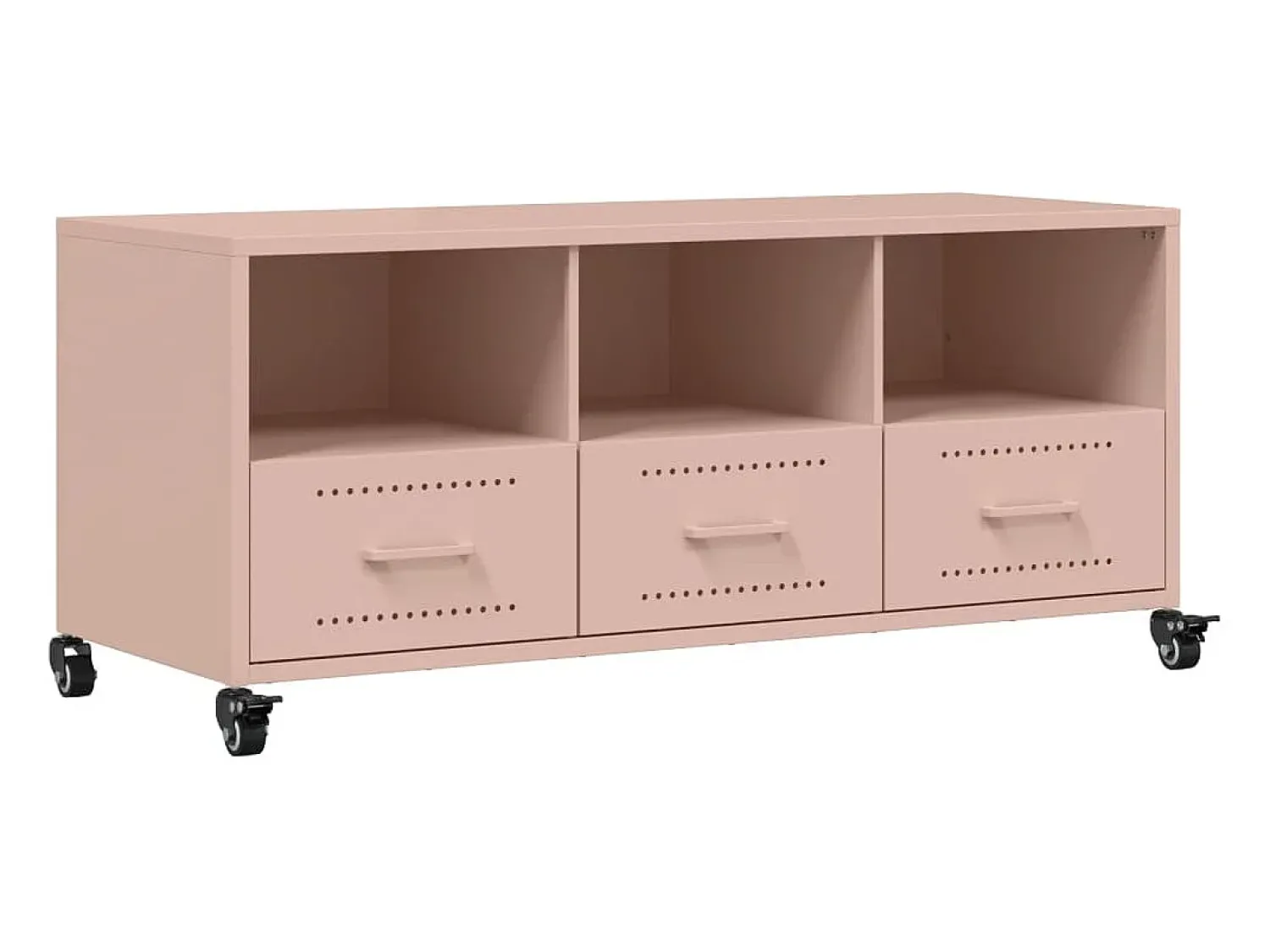Sale Móvel de TV 100,5x39x43,5 cm aço PT293577 Rosa
