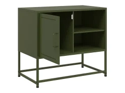 vidaxl Móvel de TV 68x39x60,5 cm aço azeitona^ Móvel De Tv