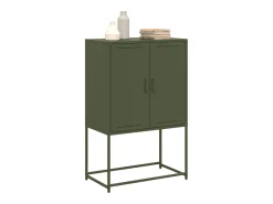 Móvel de TV 68x39x60,5 cm aço azeitona PT202126^ Móvel De Tv