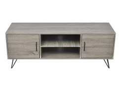 Online Móvel de TV 120x40x45 cm PT605134 Cinzento