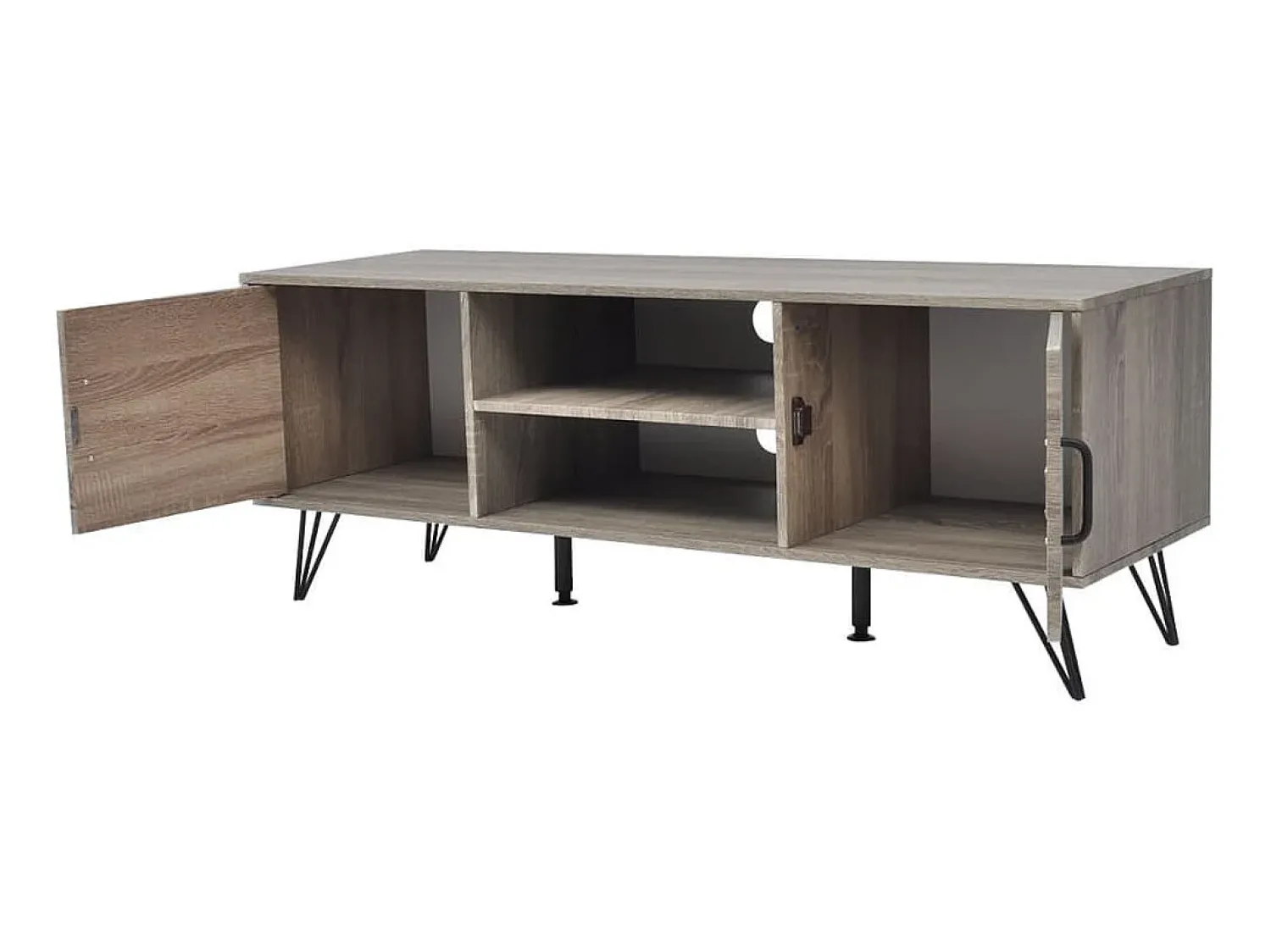 Online Móvel de TV 120x40x45 cm PT605134 Cinzento