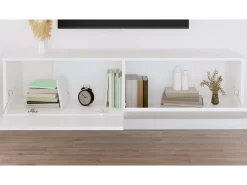 Hot vidaxl Móvel de TV 120x30x30 cm contraplacado Branco