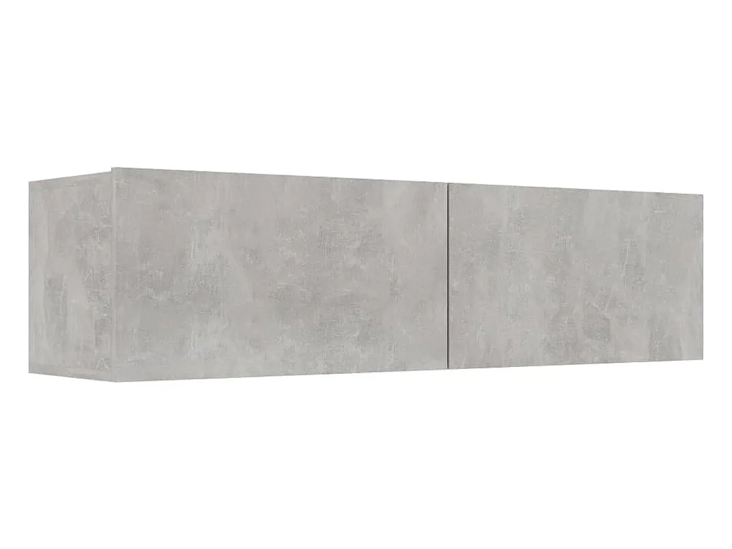 Móvel de TV 120x30x30 cm contraplacado cimento PT843559^ Móvel De Tv