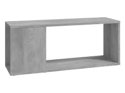 vidaxl Móvel de TV 80x24x32 cm contraplacado -cimento^ Móvel De Tv