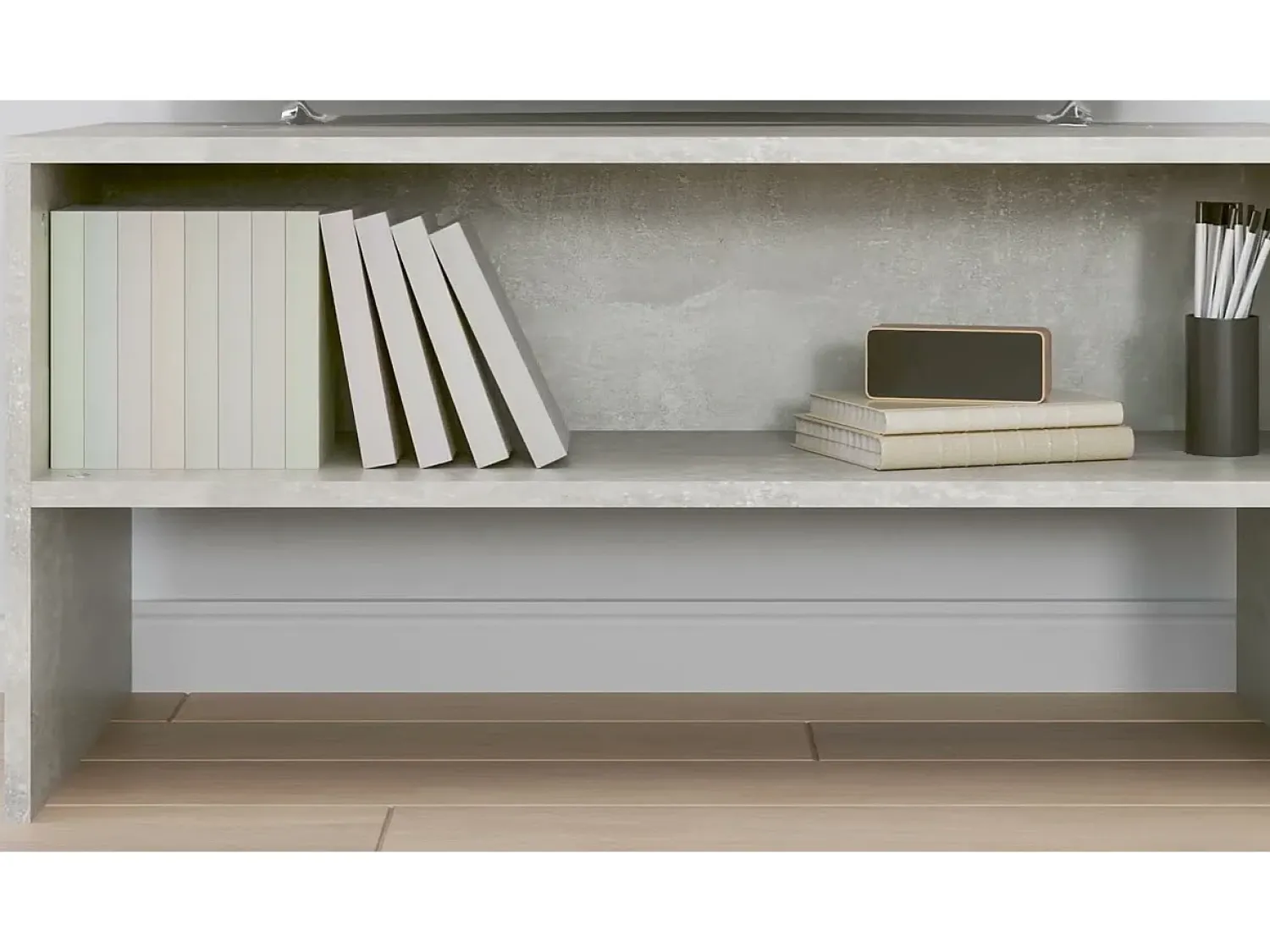 Móvel De Tv|vidaxl Móvel de TV 80x40x40 cm contraplacado cimento Cinzento